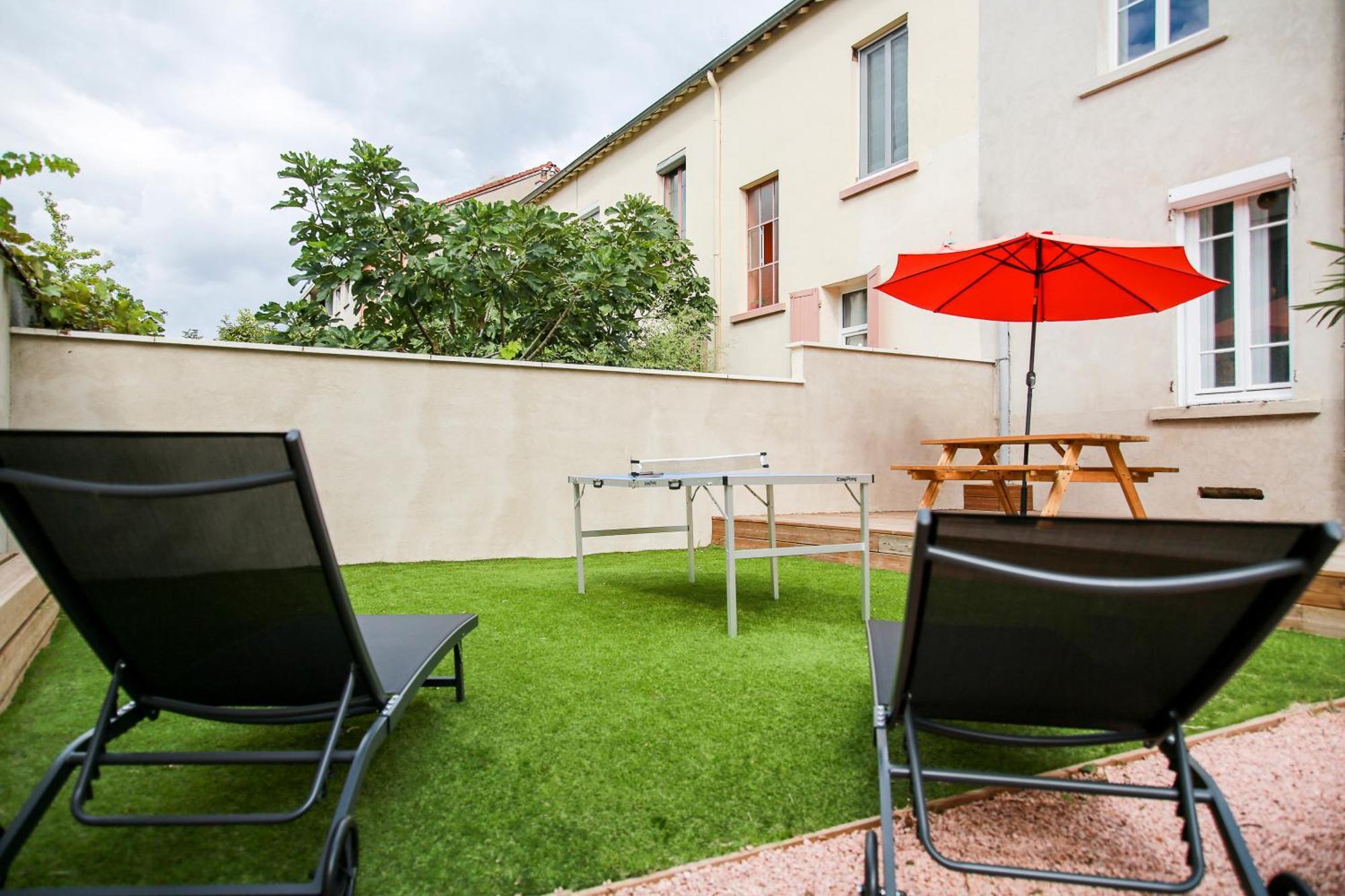 Villa Maison Le Gratte Ciel - Seminaire Ou Famille, Salle De Reunion, 8 Clim, Jardin & Salle De Sport